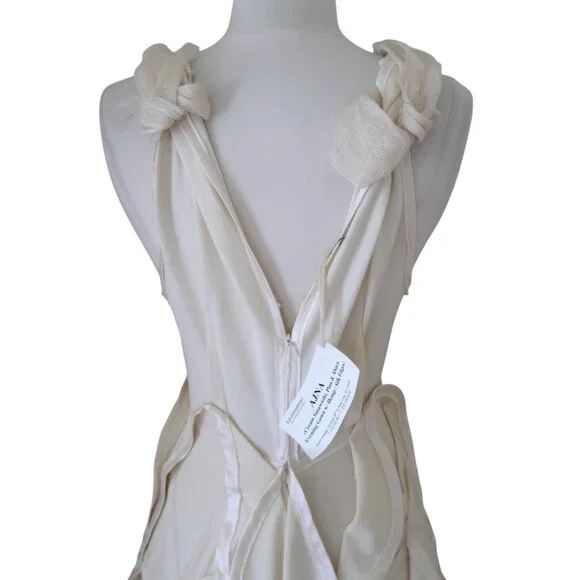 AJNA circle applique midi dress fits sz S - Picture 5 of 12